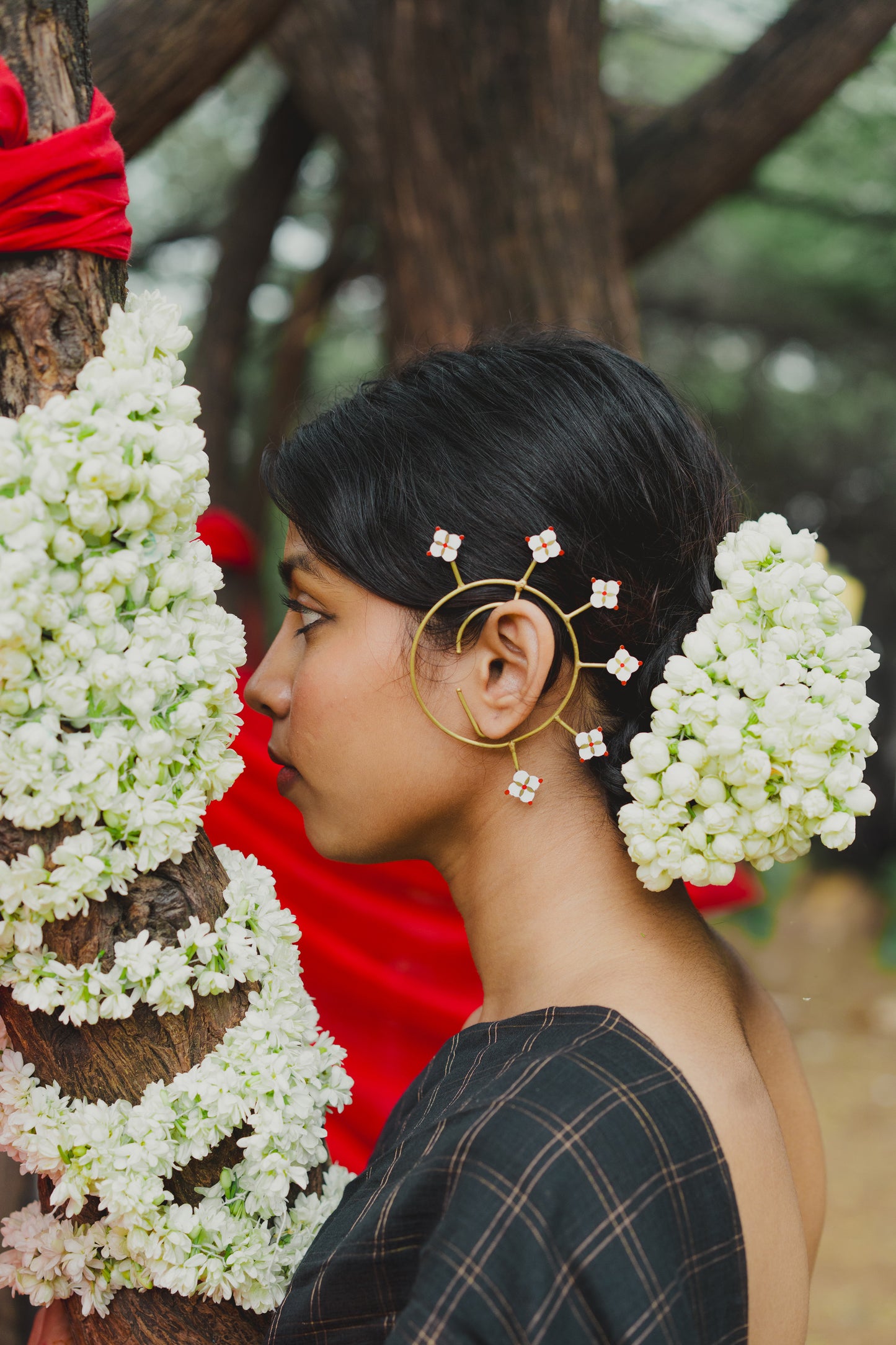 Mogra earcuff (single piece)