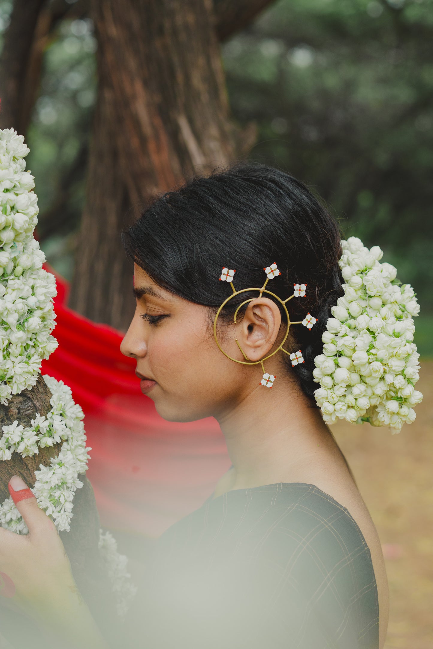 Mogra earcuff (single piece)
