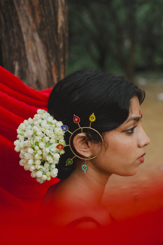 Indradanush earcuff  (single piece)