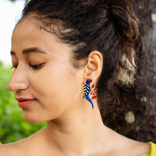 Anar aur Tota earrings