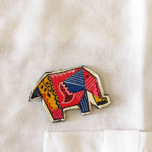 Hathi brooch