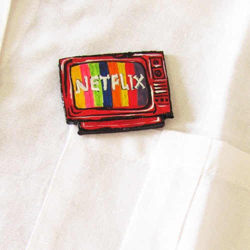 Netflix brooch