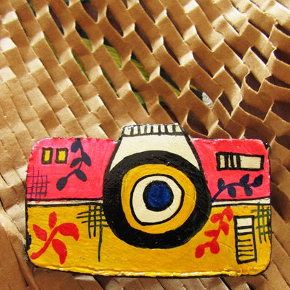 Camera brooch