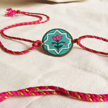 Turquoise rakhi